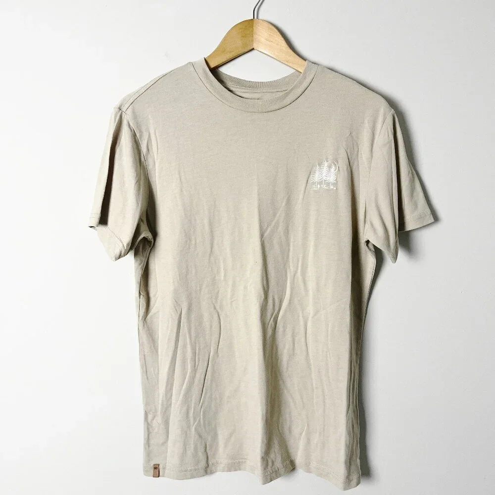 2/$30 Tenttree Treeblend Tan Men's T-Shirt Medium